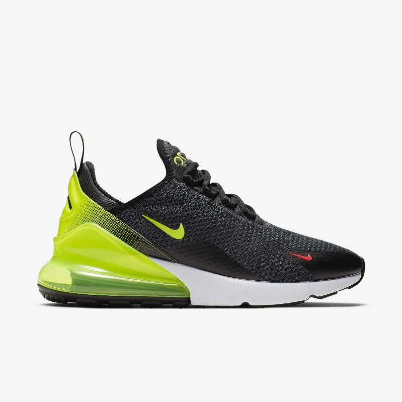 Nike 270 shop black and volt